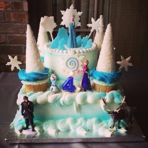 Custom Birthday Cakes Frozen Theme