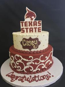 Texas State Scroll Graduation